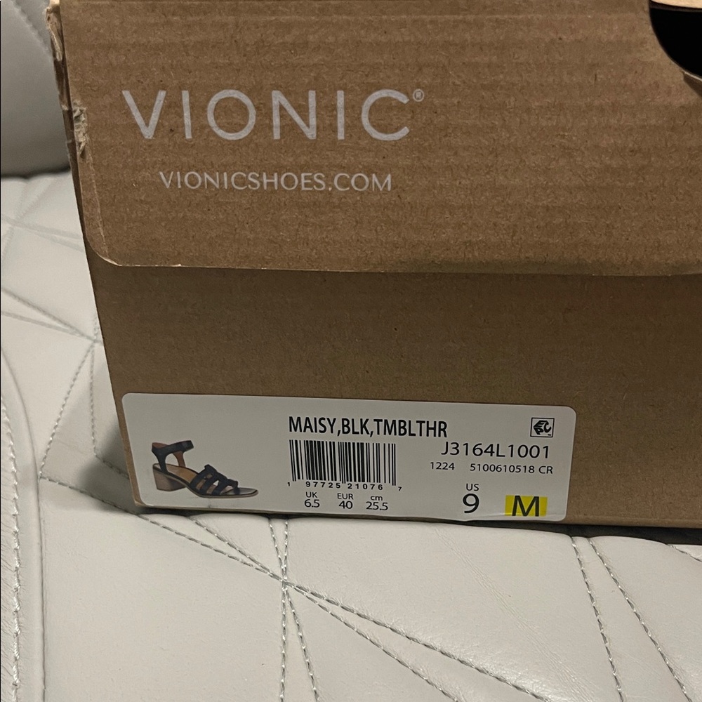 Vionic Women's Maisy Dress Sandal - Black - Picture 3 of 9
